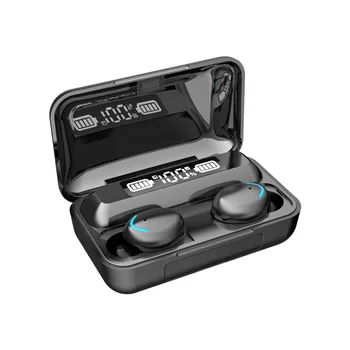 1200 ма TWS Безжични Bluetooth Слушалки 5.1 Слушалките с Шумопотискане стерео слушалки Led Дисплей Спортни Слушалки С Микрофон