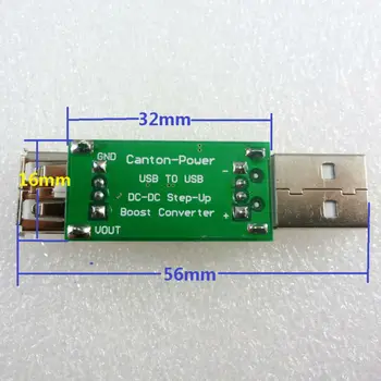 7 W USB от 5 до 9 До 12 До 15 Регулируема преобразувател на постоянен ток в постоянен Нагоре модул за безжичен контролер LED Moter от слънчевата енергия