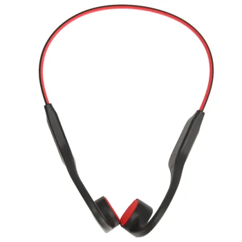 Bluetooth слушалка с костна проводимост, Ергономична IP56, водоустойчив, с отворен ухо слушалки с чиста костна проводимост, с Вграден микрофон за бягане