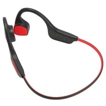 Bluetooth слушалка с костна проводимост, Ергономична IP56, водоустойчив, с отворен ухо слушалки с чиста костна проводимост, с Вграден микрофон за бягане