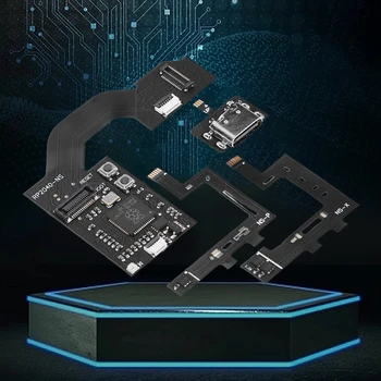 RP2040 Кабел за игрални конзоли, Резервни части за чипове, Кабел за процесора, кабел за конзола, захранващ Кабел за превключвател NS/Lite/OLED