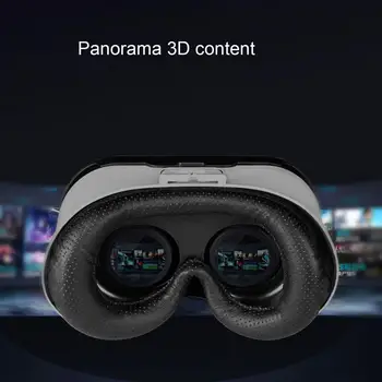 Виртуална реалност, 3D Слушалки виртуална реалност, Интелигентни очила, каска За смартфони, Мобилен телефон, 4-6,7 Инча(ите), Лещи, Бинокли