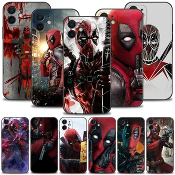 Калъф за телефон Apple iPhone 15 14 13 12 11 Pro Max 13 12 Mini 7 8 Plus XS Max XR X Корпуса на Marvel Deadpool