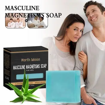 Мъжки ароматизирующее сапун Sdotter Овлажняващ батончиковое сапун С естествена и устойчива, не причинява дразнене на формула, мъжки средства за вани За укрепване на тялото