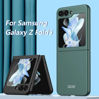 Оригинален Калъф GKK За Samsung Galaxy Z Flip 5 5G Case Ултра-устойчив на удари Защитен Матиран Твърд калъф за PC Galaxy Z Flip5