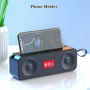Оригинален портативен безжичен говорител, Bluetooth, Звукова лента, Мини-Домашен Музикален субуфер, стерео съраунд Тонколони за телефон