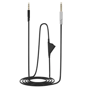 Подмяна на кабел за слушалки с регулатор на силата на звука за astro A10 A40 A30 за смартфон xbox One PS4 с жак 3,5 мм